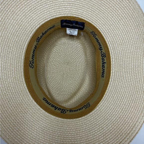 Tommy Bahama straw fedora hat - Picture 5 of 7